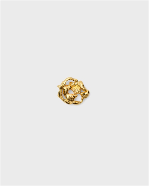LEA HOYER INGEBORG ØRERING GOLD PLATED
